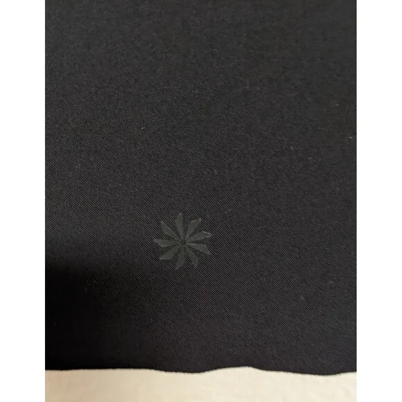 Women's ATHLETA Match Point Black Sleeveless Mesh Back Tennis Dress Small - Picture 8 of 11